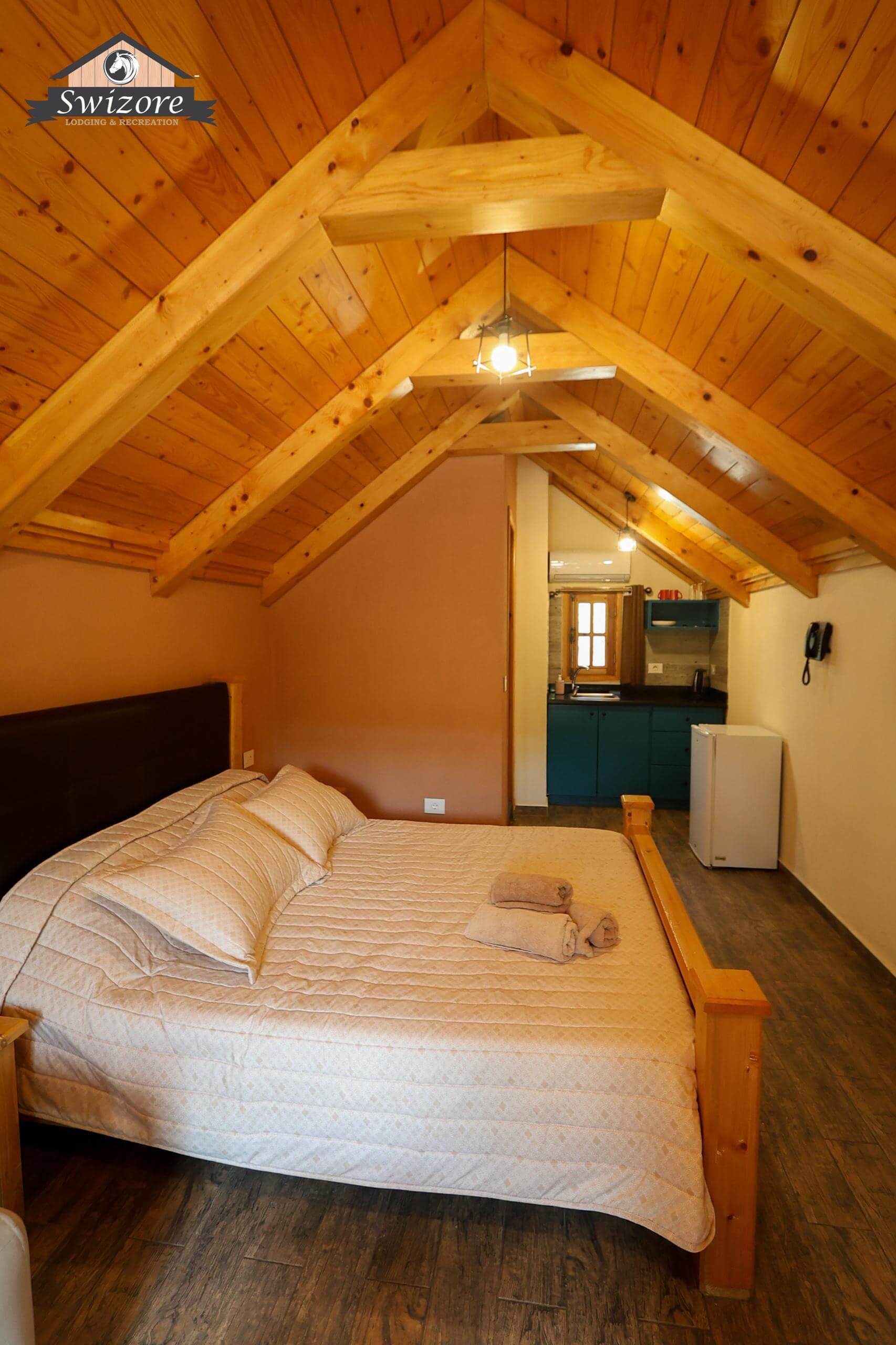 Private Chalet — Natural Stone & Pine Woods at Swizore Resort, photo 2